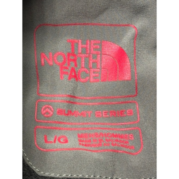 The North Face Summit Series Fleece Jacket Men's L/G Charcoal Gray Zip Outerwear - Picture 3 of 8